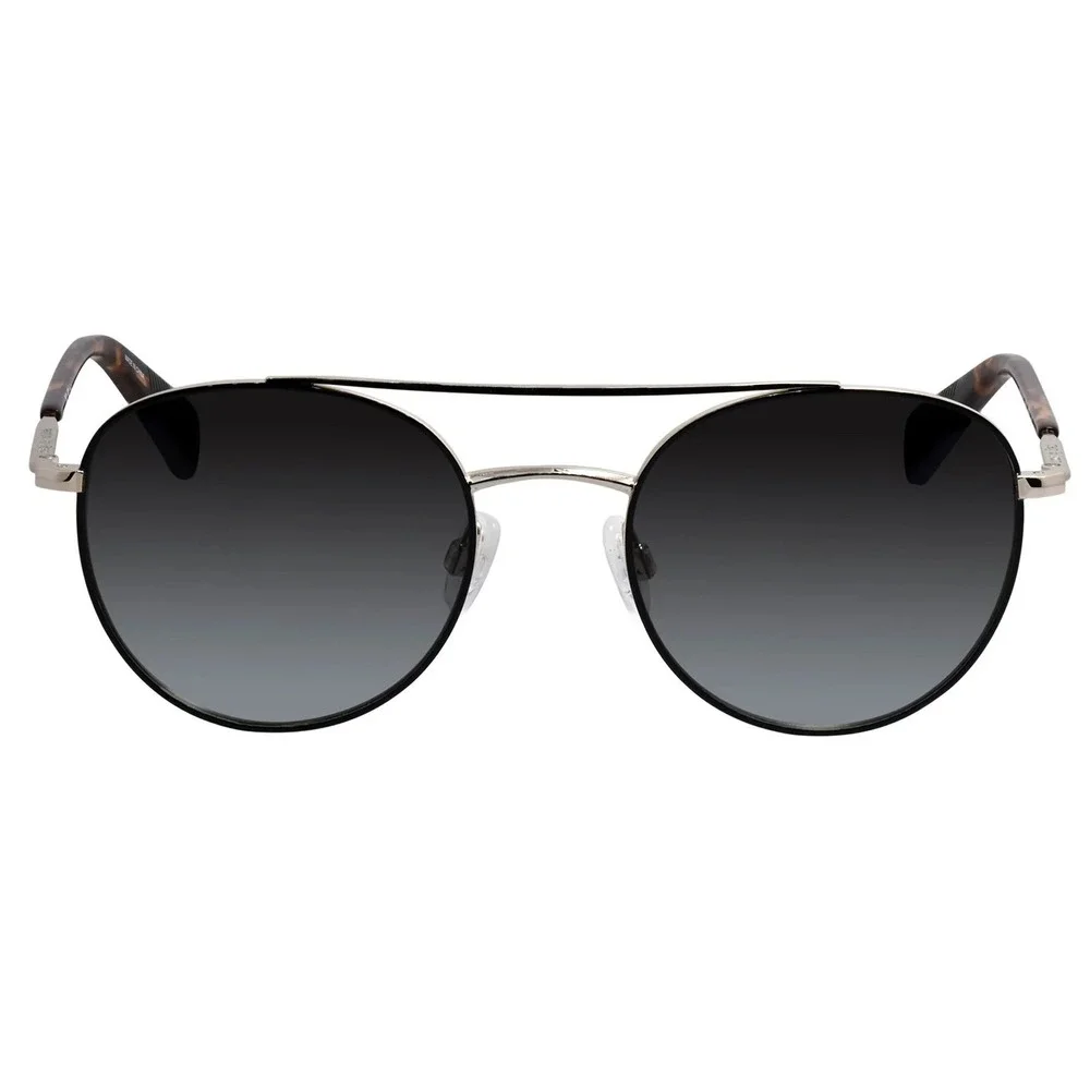 Round Sunglasses Silver‎ Frame Aviator Style Fashion Shades Classic Retro Trendy